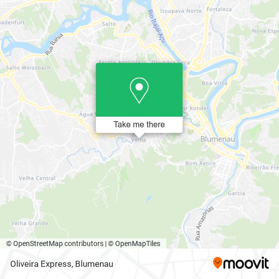 Mapa Oliveira Express