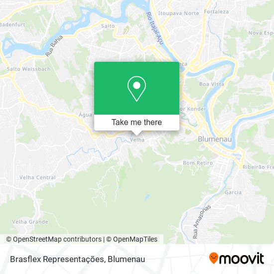 Mapa Brasflex Representações