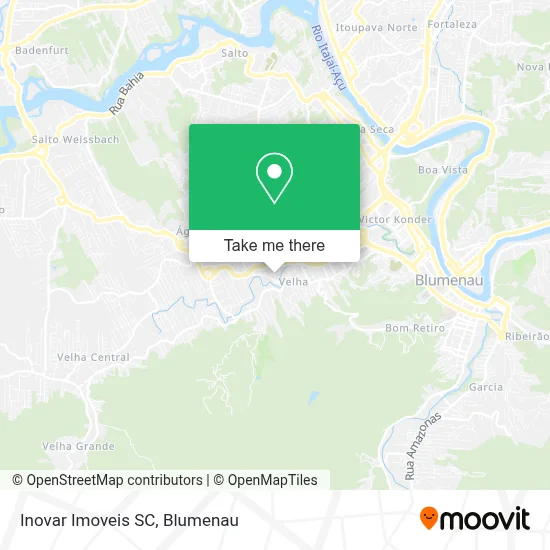 Inovar Imoveis SC map