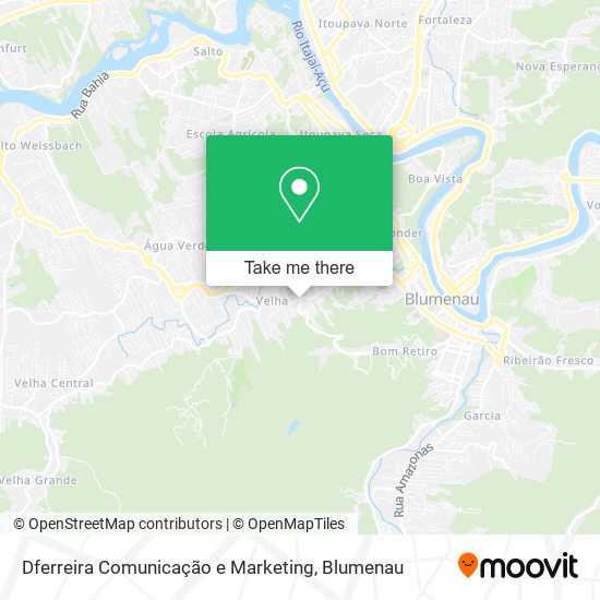 Mapa Dferreira Comunicação e Marketing