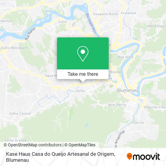Kase Haus Casa do Queijo Artesanal de Origem map