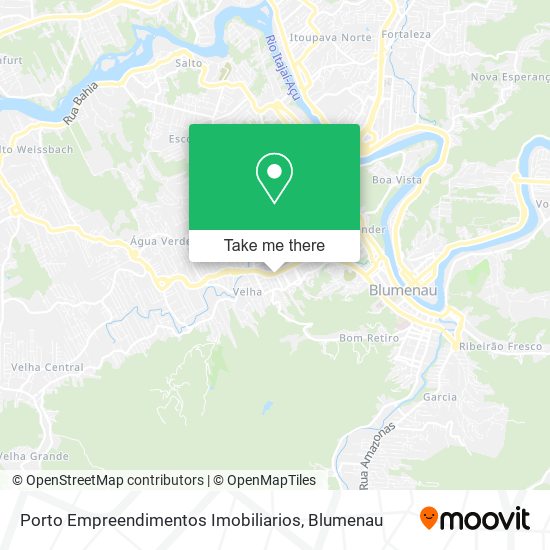 Mapa Porto Empreendimentos Imobiliarios