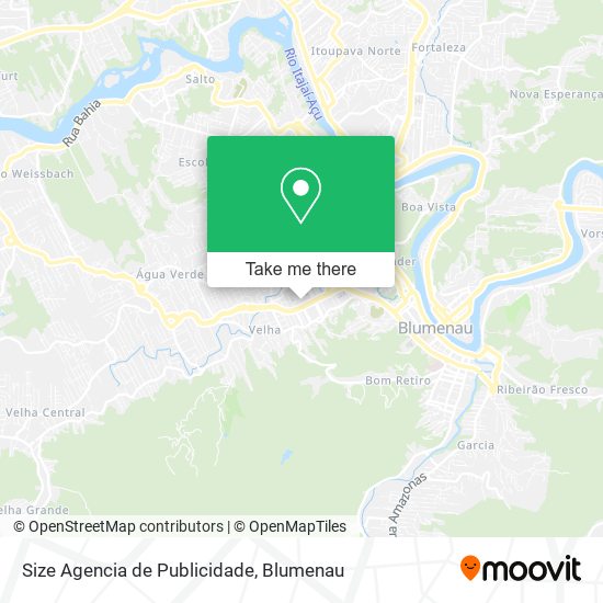 Size Agencia de Publicidade map