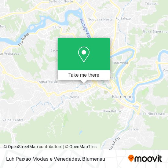 Mapa Luh Paixao Modas e Veriedades