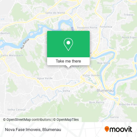 Mapa Nova Fase Imoveis