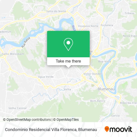 Mapa Condominio Residencial Villa Florenca