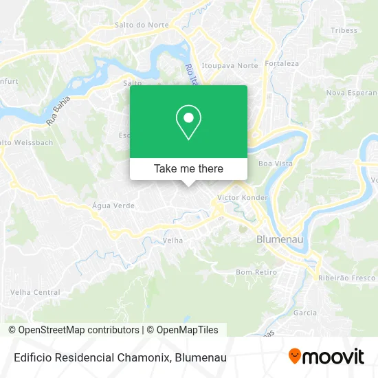 Edificio Residencial Chamonix map