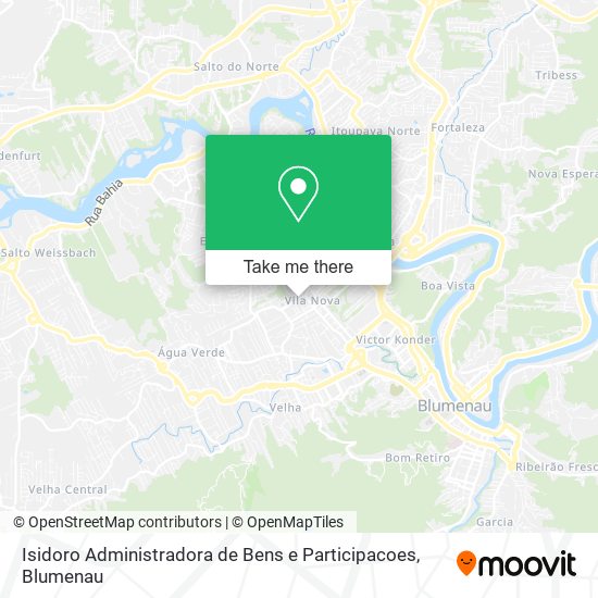 Isidoro Administradora de Bens e Participacoes map
