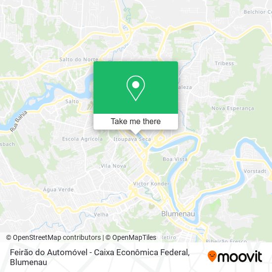Feirão do Automóvel - Caixa Econômica Federal map