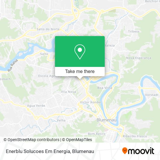 Mapa Enerblu Solucoes Em Energia