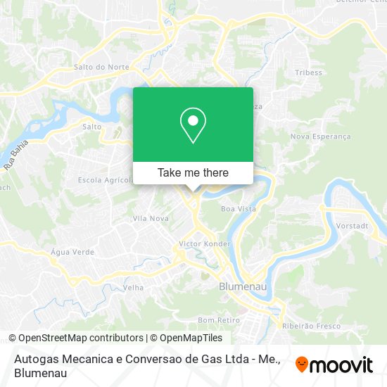 Autogas Mecanica e Conversao de Gas Ltda - Me. map