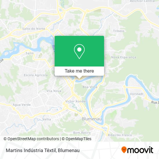 Martins Indústria Têxtil map