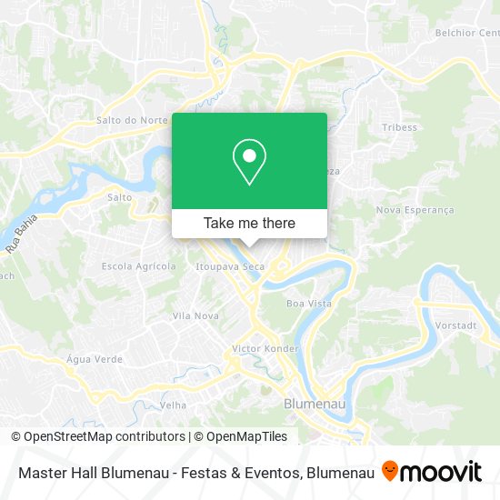 Master Hall Blumenau - Festas & Eventos map