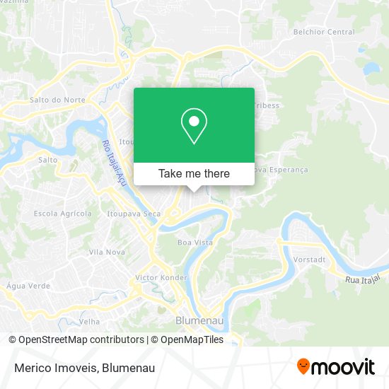 Merico Imoveis map