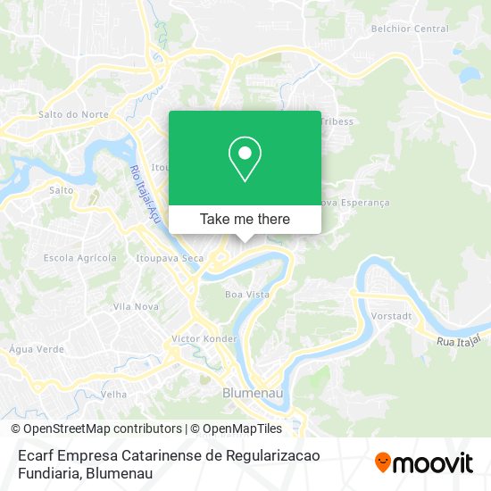 Ecarf Empresa Catarinense de Regularizacao Fundiaria map