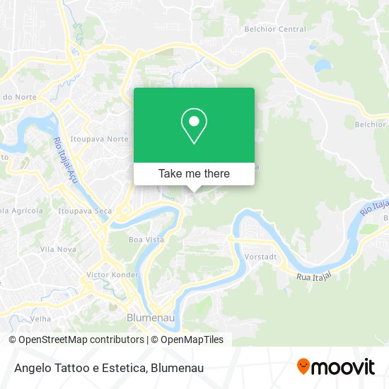 Angelo Tattoo e Estetica map