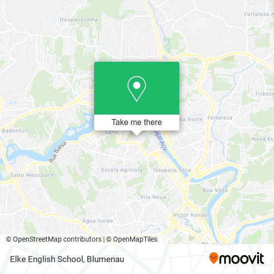 Elke English School map