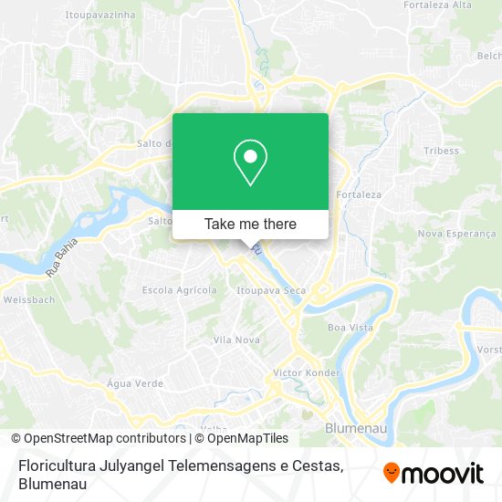 Floricultura Julyangel Telemensagens e Cestas map