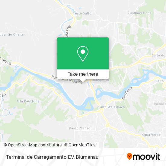 Terminal de Carregamento EV map