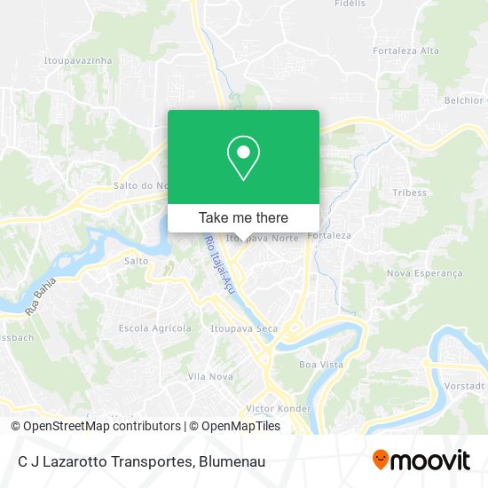 C J Lazarotto Transportes map