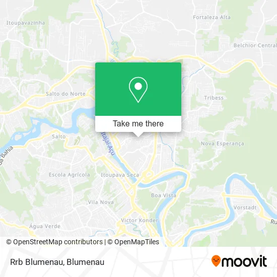 Rrb Blumenau map