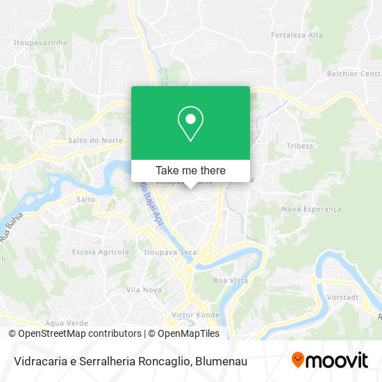 Vidracaria e Serralheria Roncaglio map