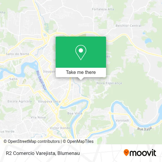 R2 Comercio Varejista map