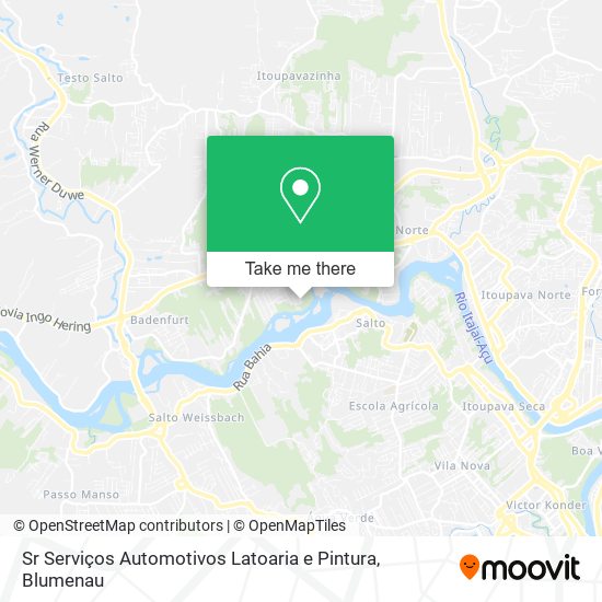 Sr Serviços Automotivos Latoaria e Pintura map
