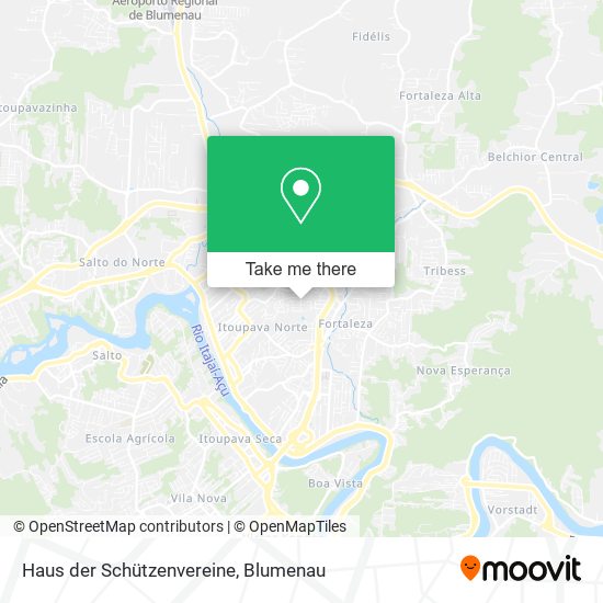 Haus der Schützenvereine map