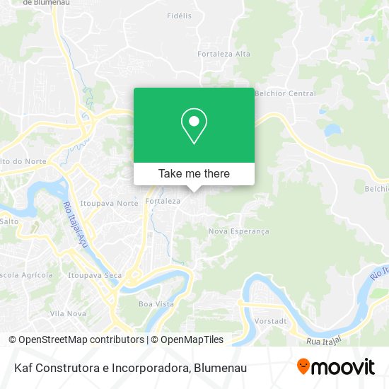 Kaf Construtora e Incorporadora map