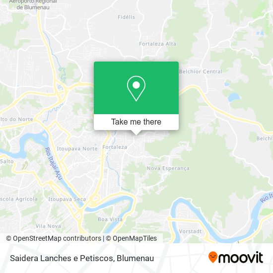 Saidera Lanches e Petiscos map