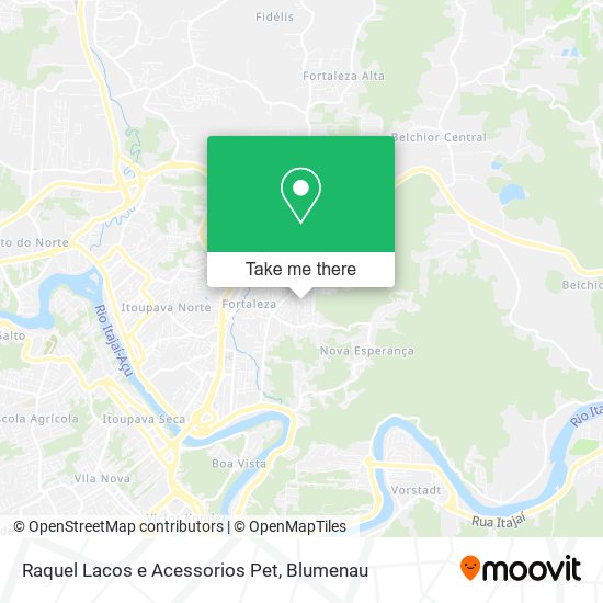 Raquel Lacos e Acessorios Pet map