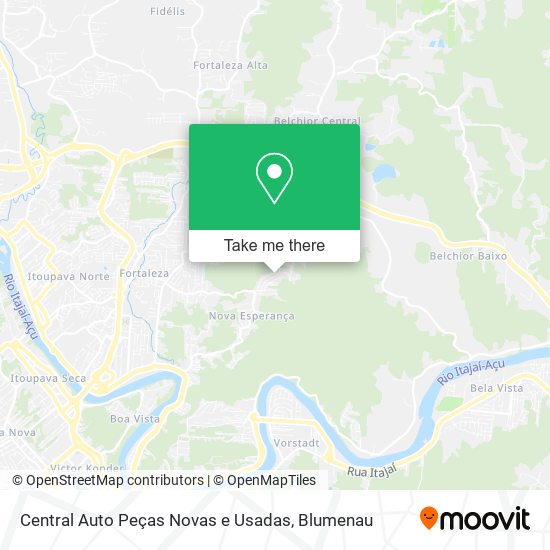 Central Auto Peças Novas e Usadas map