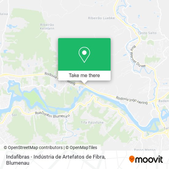 Indafibras - Indústria de Artefatos de Fibra map
