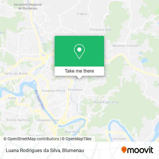 Luana Rodrigues da Silva map