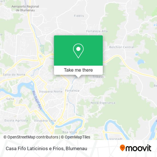 Casa Fifo Laticinios e Frios map