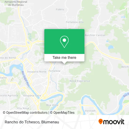 Rancho do Tchesco map