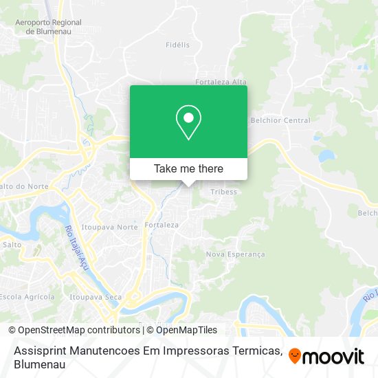 Assisprint Manutencoes Em Impressoras Termicas map