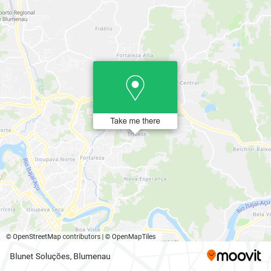 Blunet Soluções map