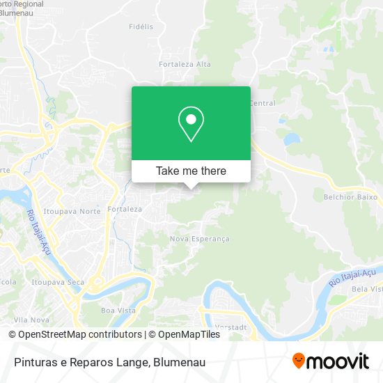 Pinturas e Reparos Lange map