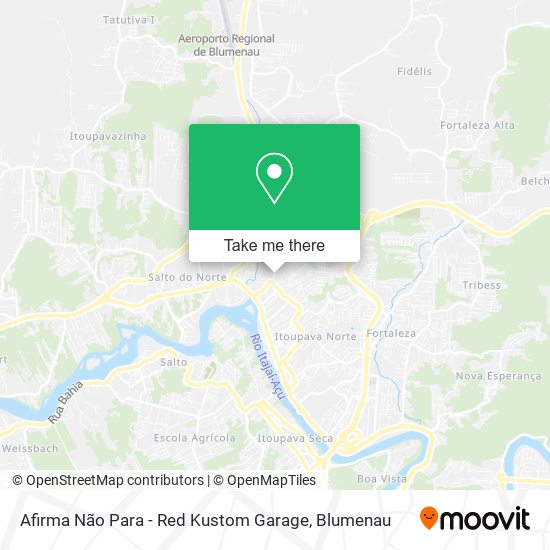 Afirma Não Para - Red Kustom Garage map
