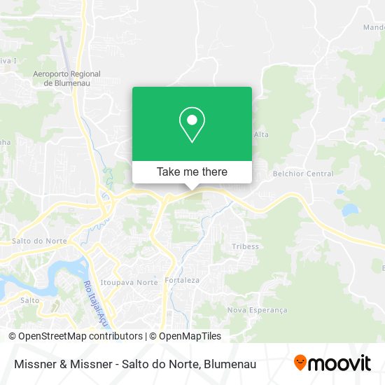 Mapa Missner & Missner - Salto do Norte