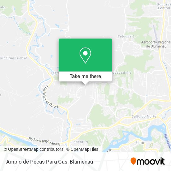 Amplo de Pecas Para Gas map