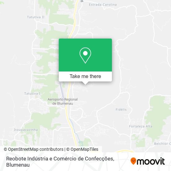 Reobote Indústria e Comércio de Confecções map