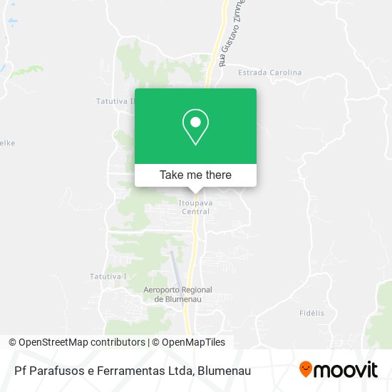 Pf Parafusos e Ferramentas Ltda map