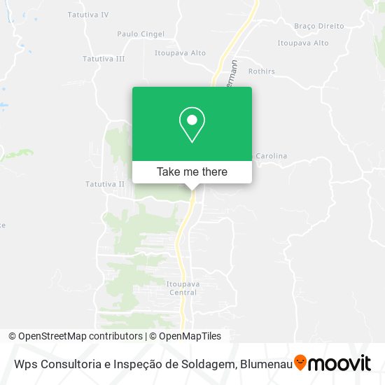 Wps Consultoria e Inspeção de Soldagem map