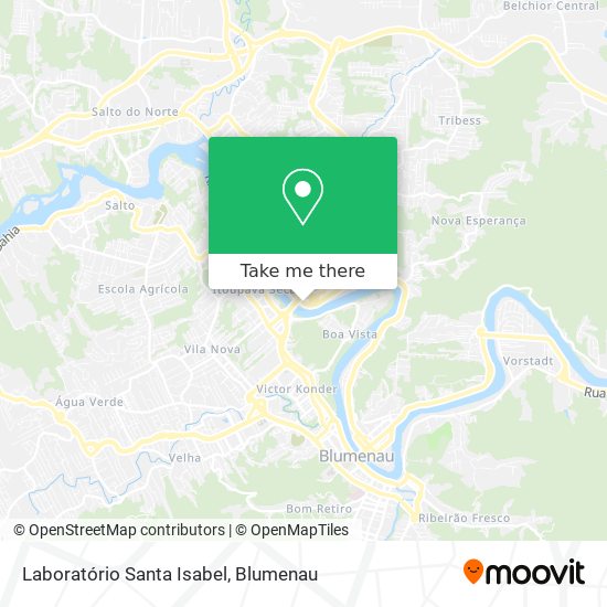Laboratório Santa Isabel map