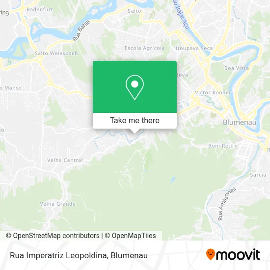 Rua Imperatriz Leopoldina map