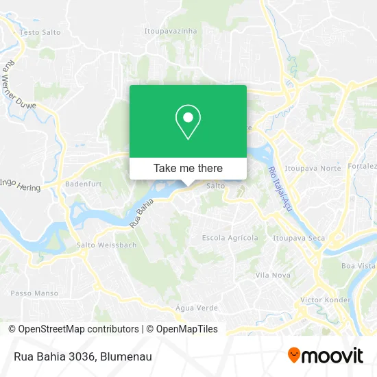 Rua Bahia 3036 map