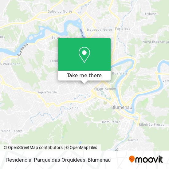 Residencial Parque das Orquídeas map